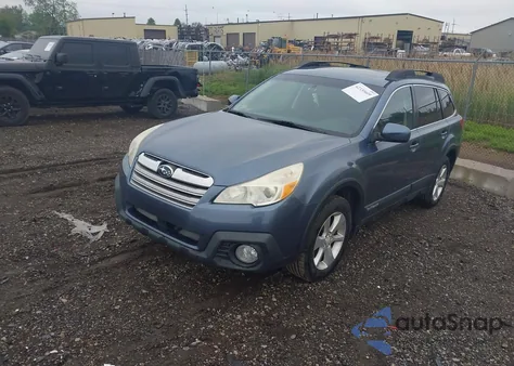 2013 Subaru Outback 2.5I Premium из США, поврежденный, VIN 4S4BRBGC6D3282123